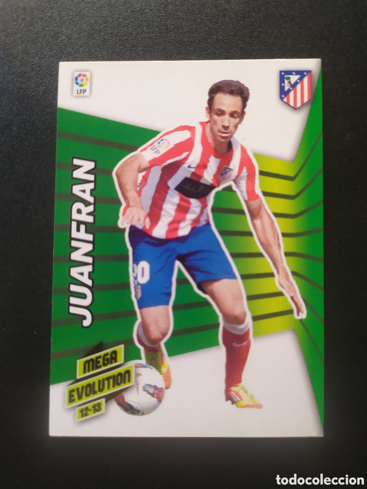 Cromos de f&uacute;tbol: Megacracks 2012 2013 12 13 panini Juanfran mega evolution n&ordm; 400 Atl&eacute;tico Madrid