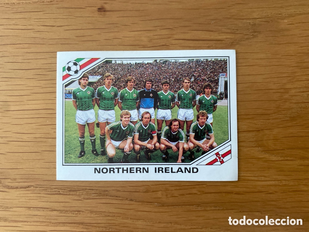 Cartes &agrave; collectionner de Football: Cromo panini mundial Mexico 86 n&uacute;mero 275 Irlanda - Sticker album world cup 1986
