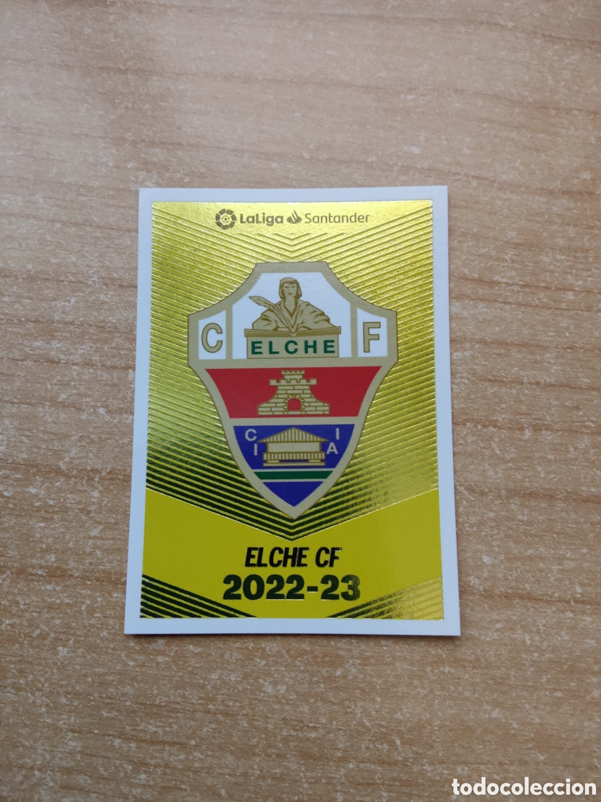 Football Stickers: 1 ESCUDO ELCHE LIGA ESTE 2022 2023