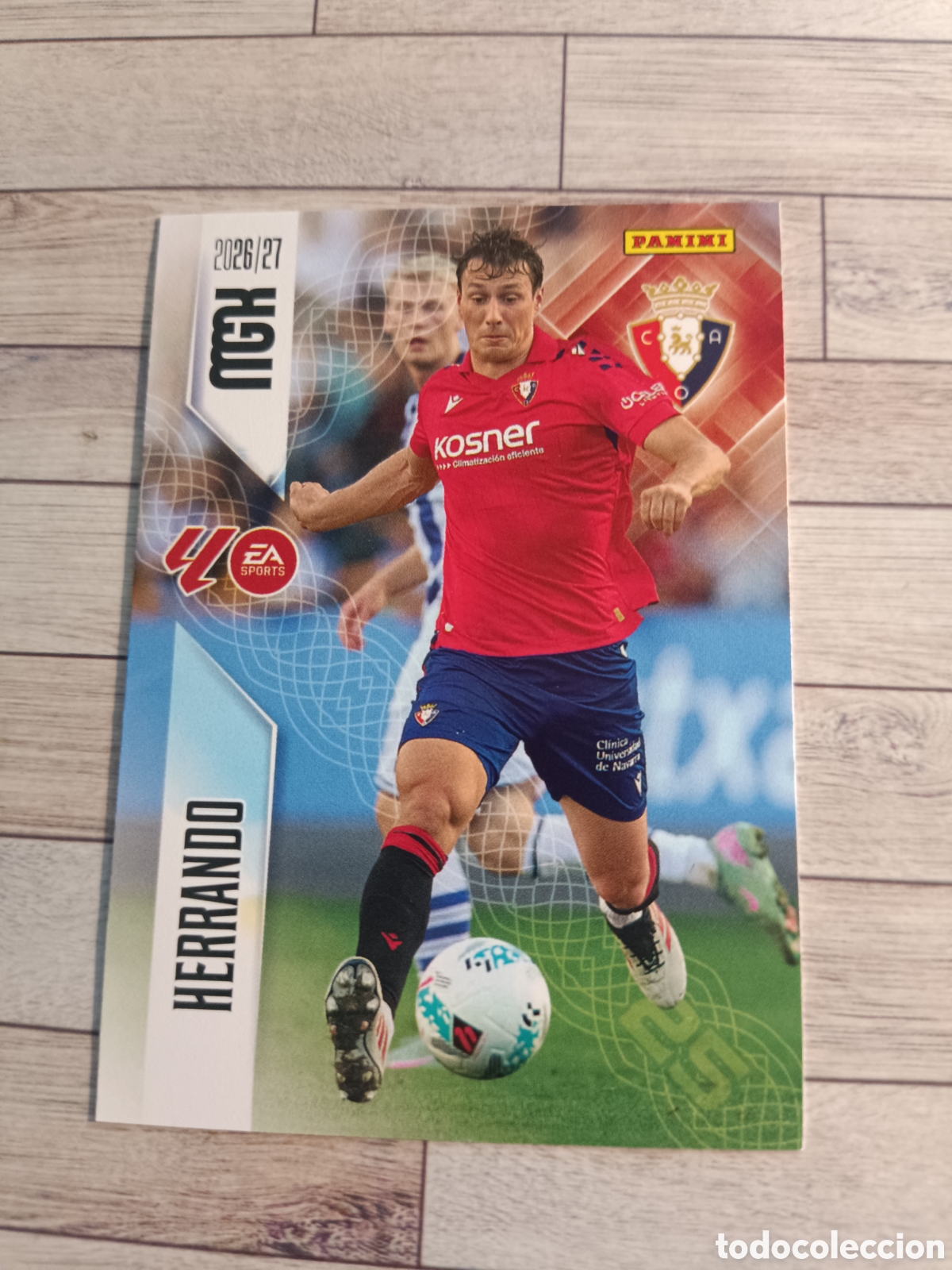 Football Stickers: 259 HERRANDO OSASUNA MEGACRACKS MGK 26 27 PANINI 2026 2027