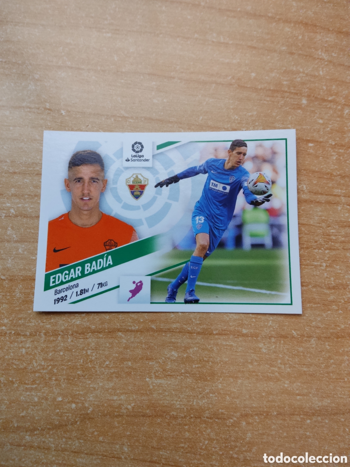 Football Stickers: 3 EDGAR BADIA ELCHE LIGA ESTE 2022 2023