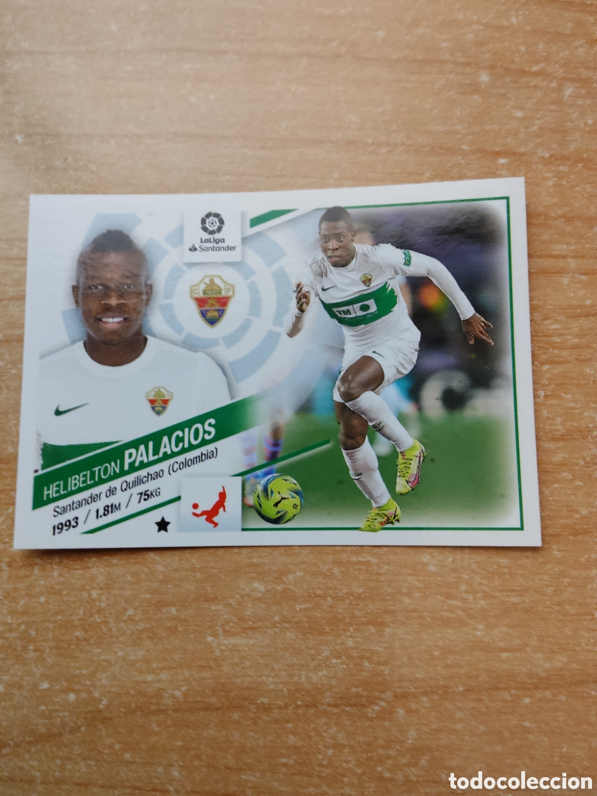 Cartes &agrave; collectionner de Football: 5 PALACIOS ELCHE LIGA ESTE 2022 2023