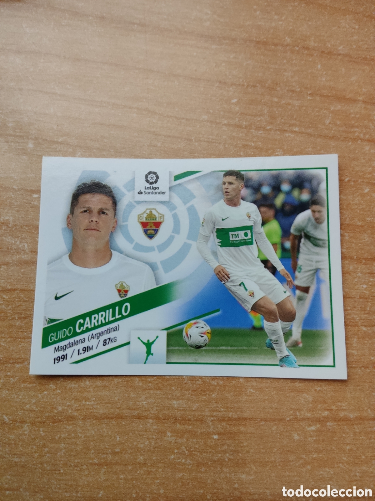 Cromos de Futebol: 18 A GUIDO CARRILLO ELCHE LIGA ESTE 2022 2023