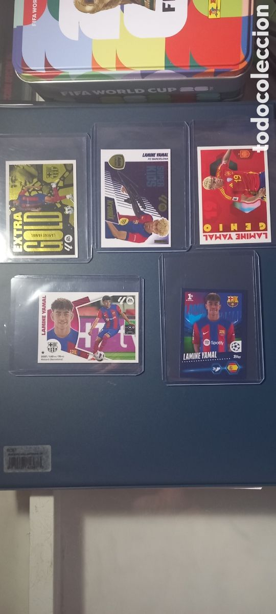 Fu&szlig;ball-Sticker: Lote 5 Stickers LAMINE YAMAL