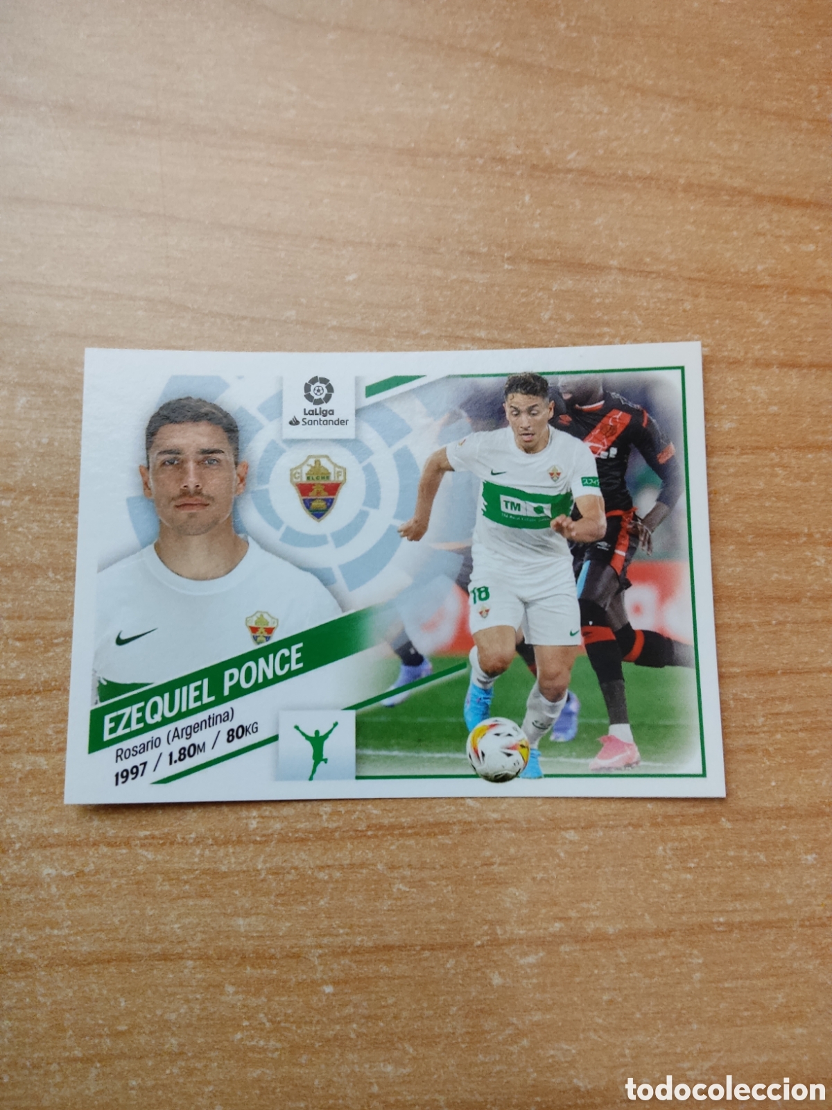 Cromos de Futebol: 19 EZEQUIEL PONCE ELCHE LIGA ESTE 2022 2023