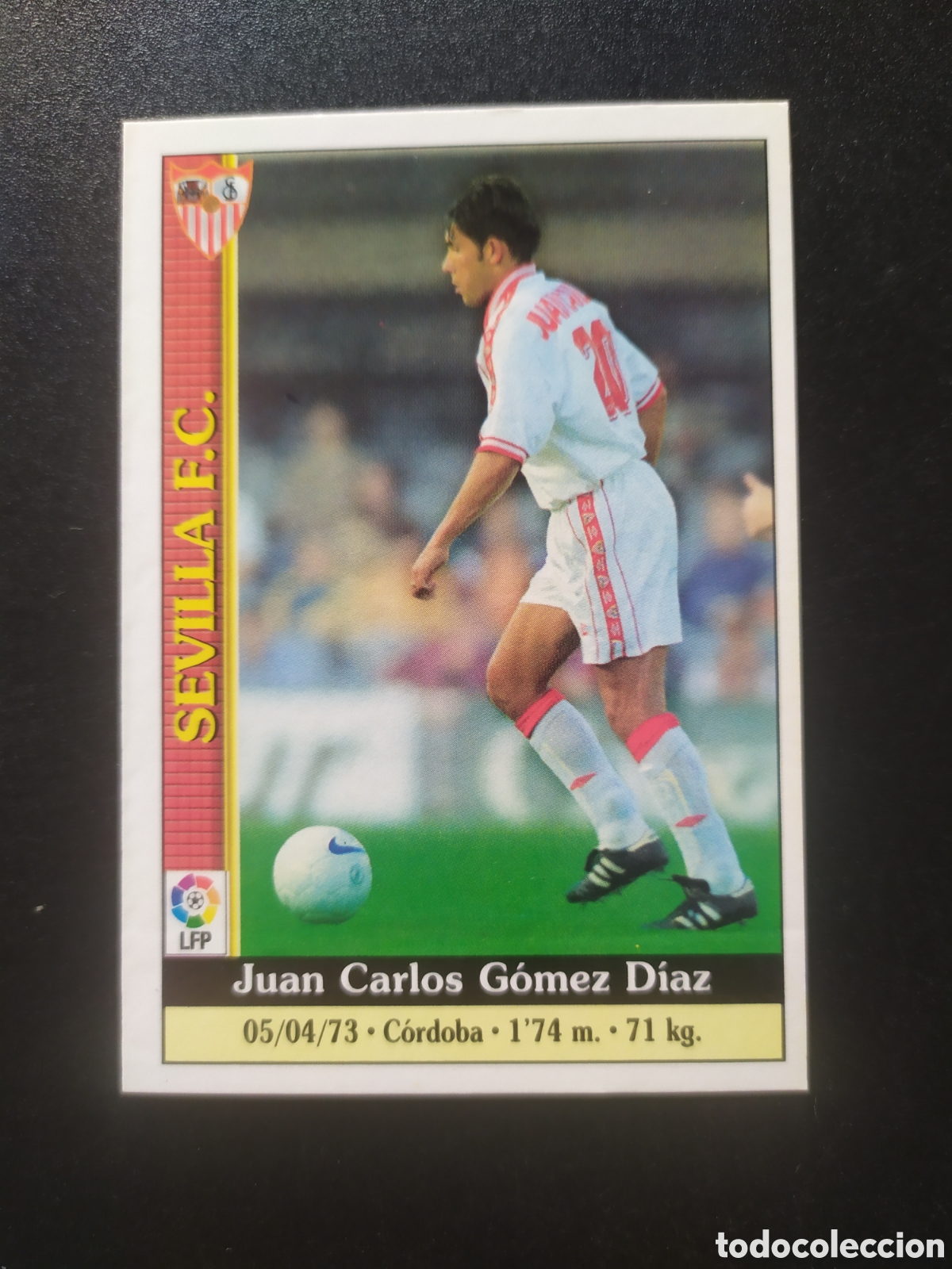 Cromos de Futebol: Mundicromo fichas Liga 1999 2000 99 00 Juan Carlos n&deg; 342 Sevilla