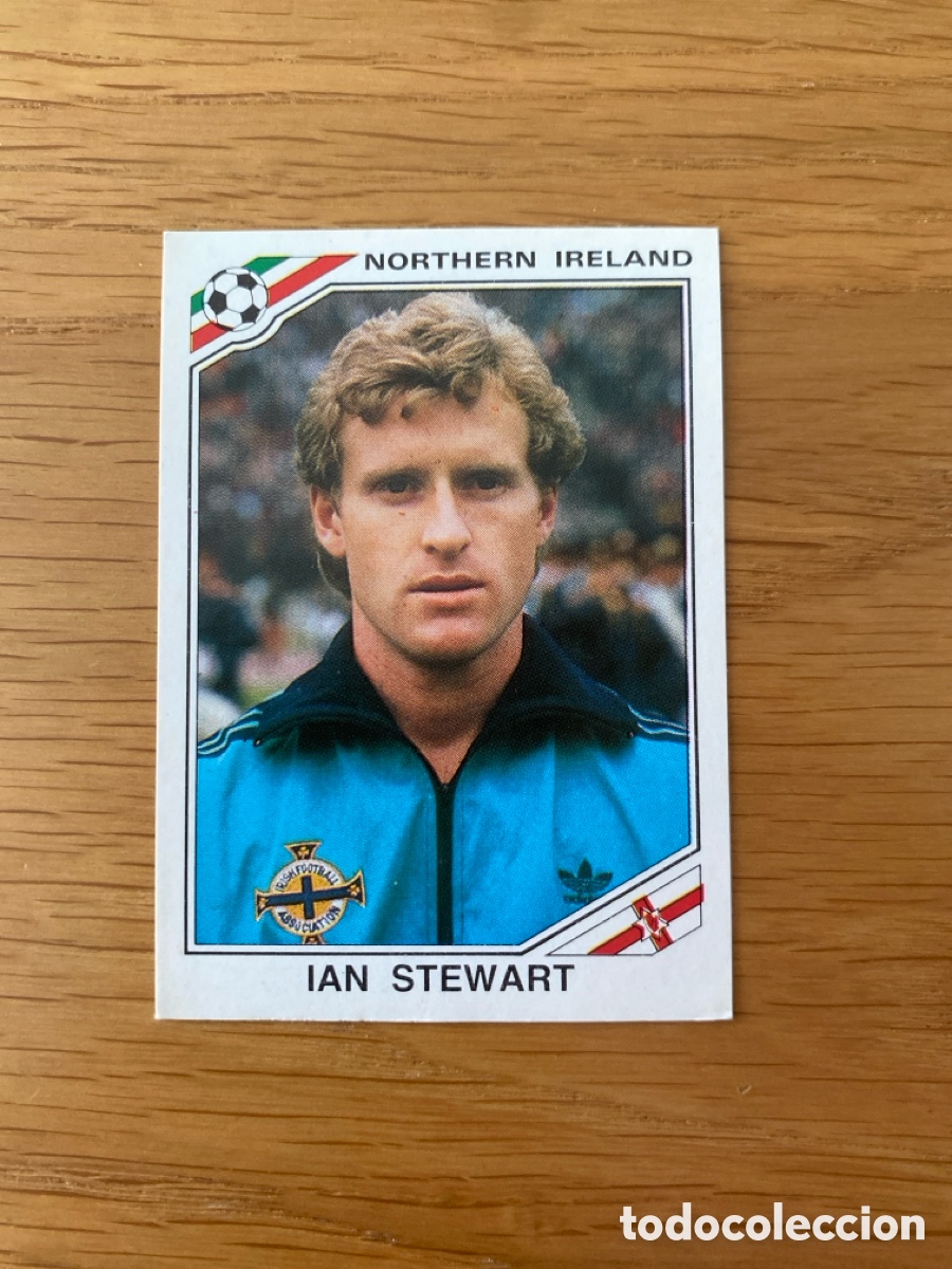 Fu&szlig;ball-Sticker: Cromo panini mundial Mexico 86 n&uacute;mero 289 Stewart - Sticker album world cup 1986