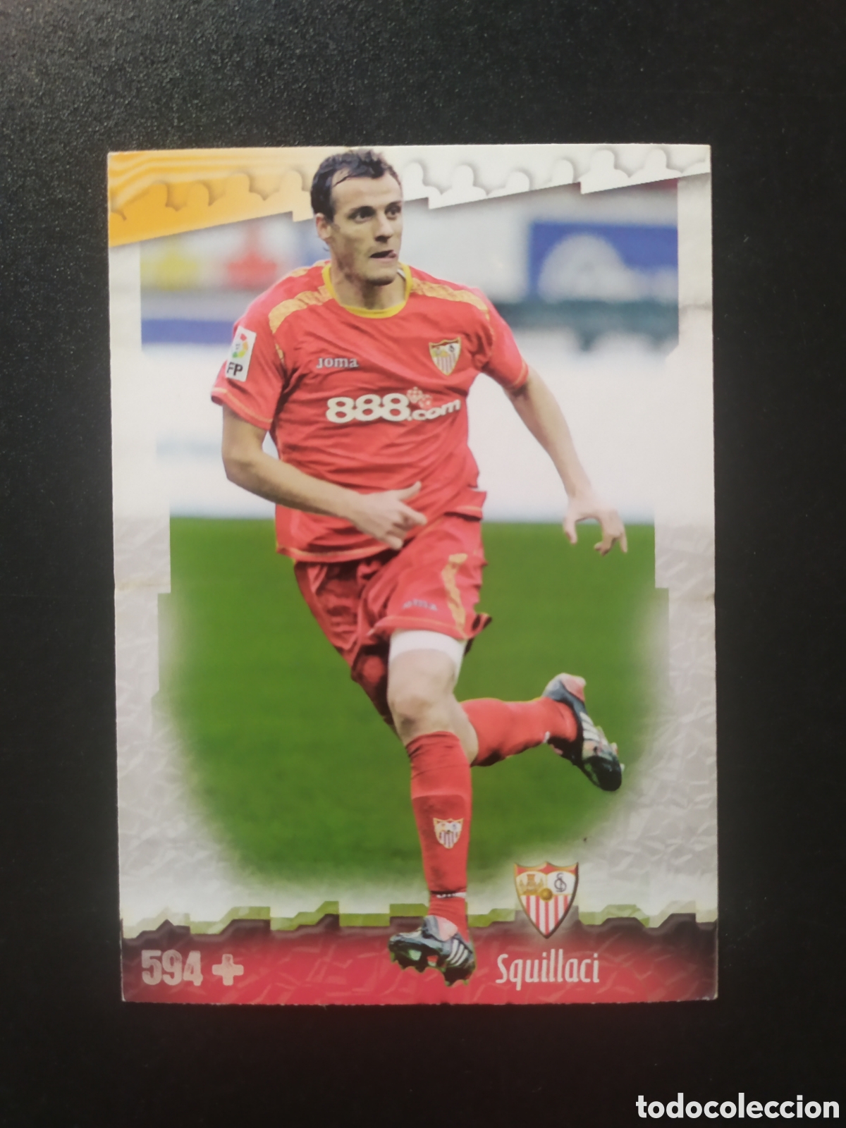 Fu&szlig;ball-Sticker: Mundicromo fichas Liga 2008 2009 08 09 Squillaci n&deg; 594 Sevilla