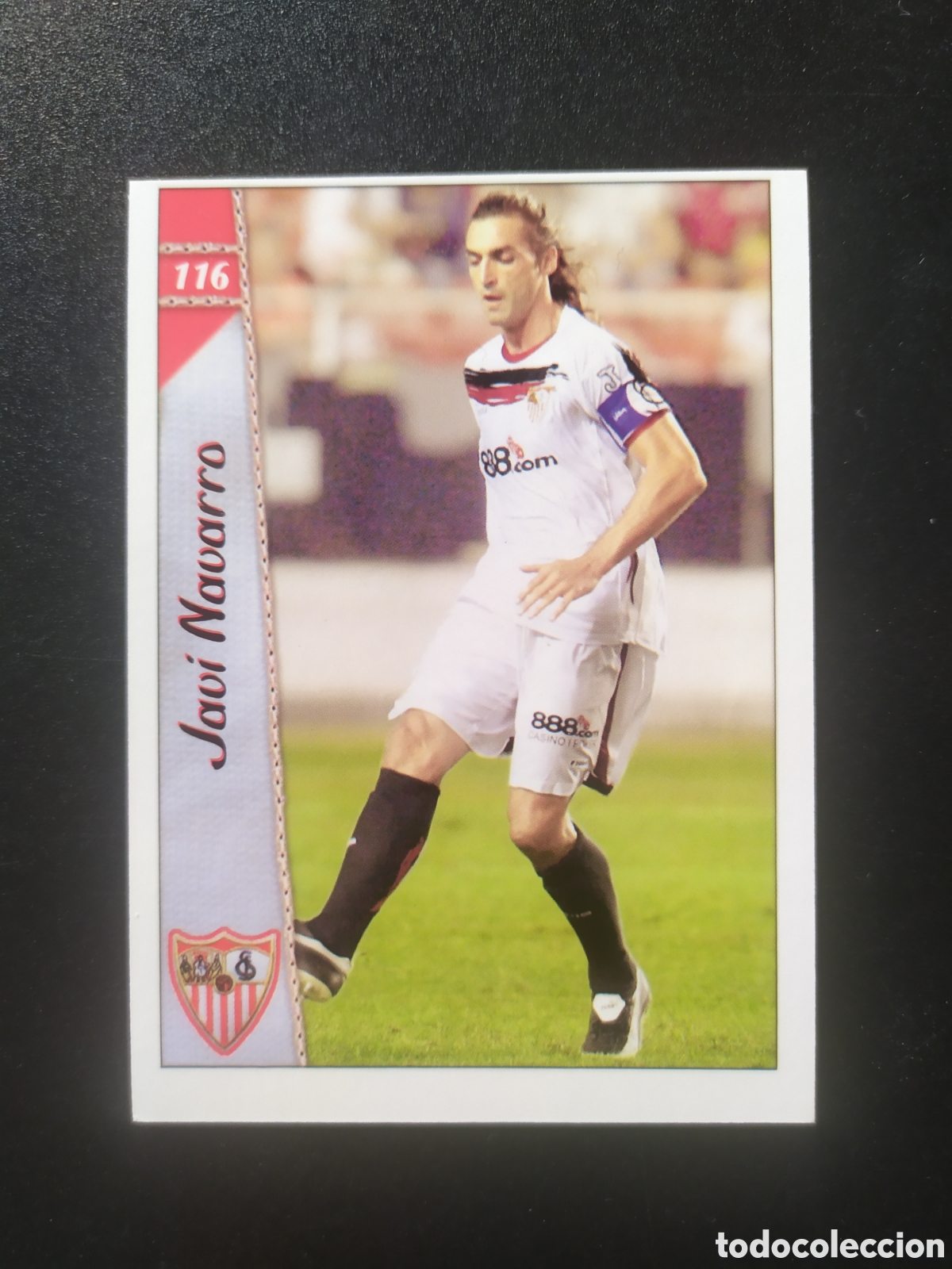 Fu&szlig;ball-Sticker: Mundicromo fichas Liga 2006 2007 06 07 Javi Navarro n&deg; 116 Sevilla