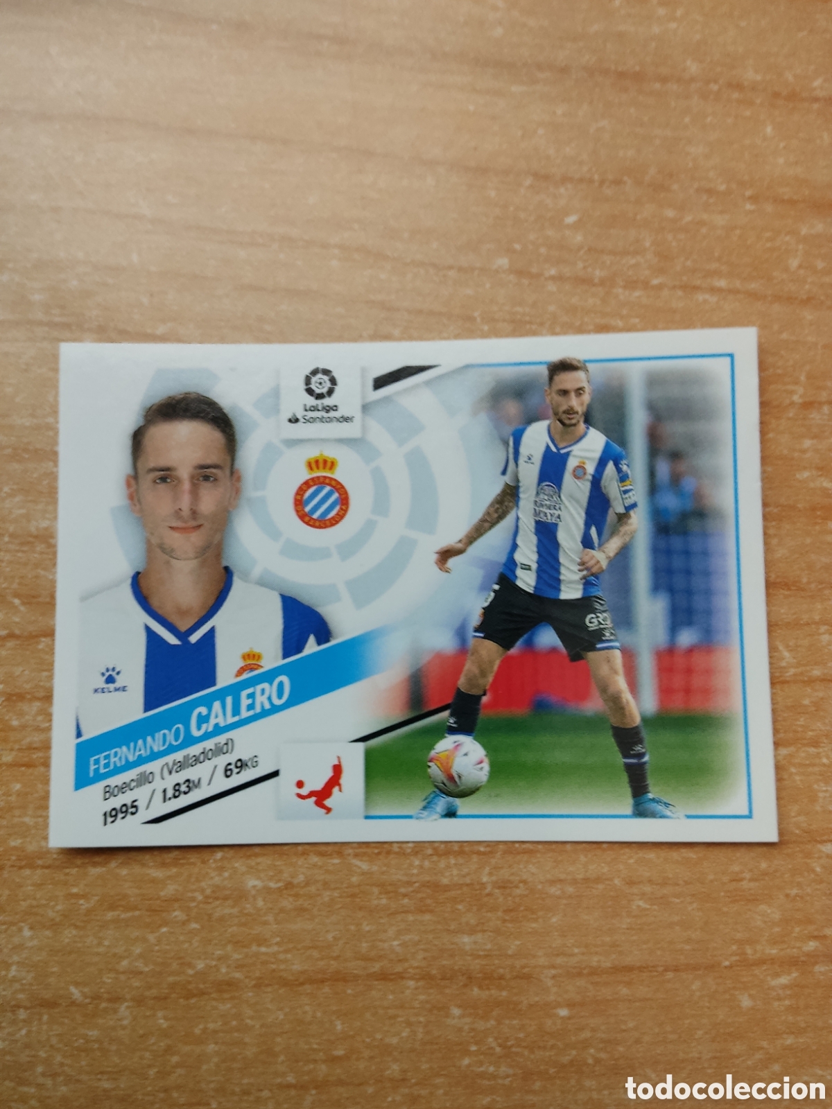 Fu&szlig;ball-Sticker: 8 FERNANDO CALERO ESPANYOL LIGA ESTE 2022 2023