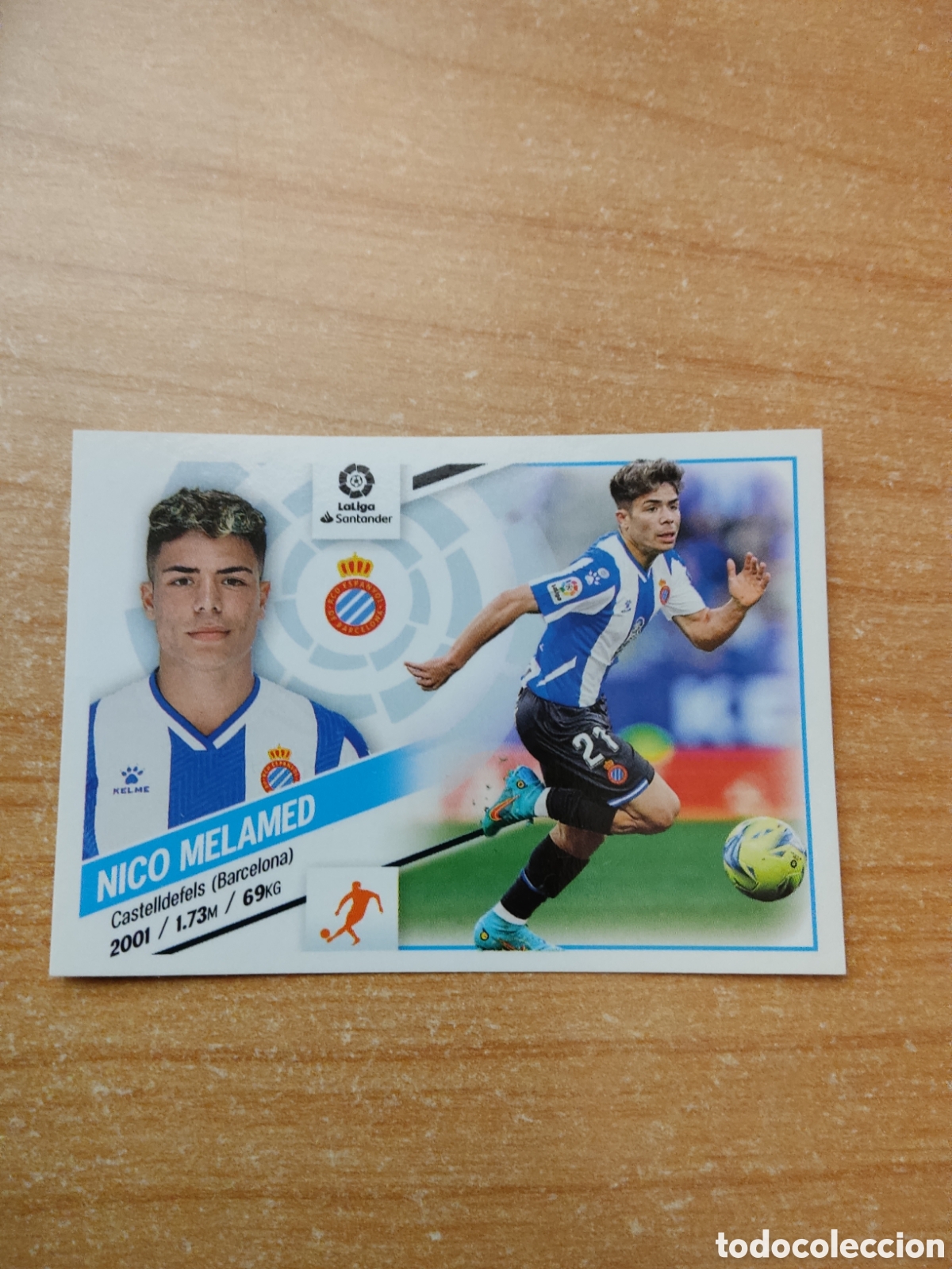 Figurine di Calcio: 16 NICO MELAMED ESPANYOL LIGA ESTE 2022 2023