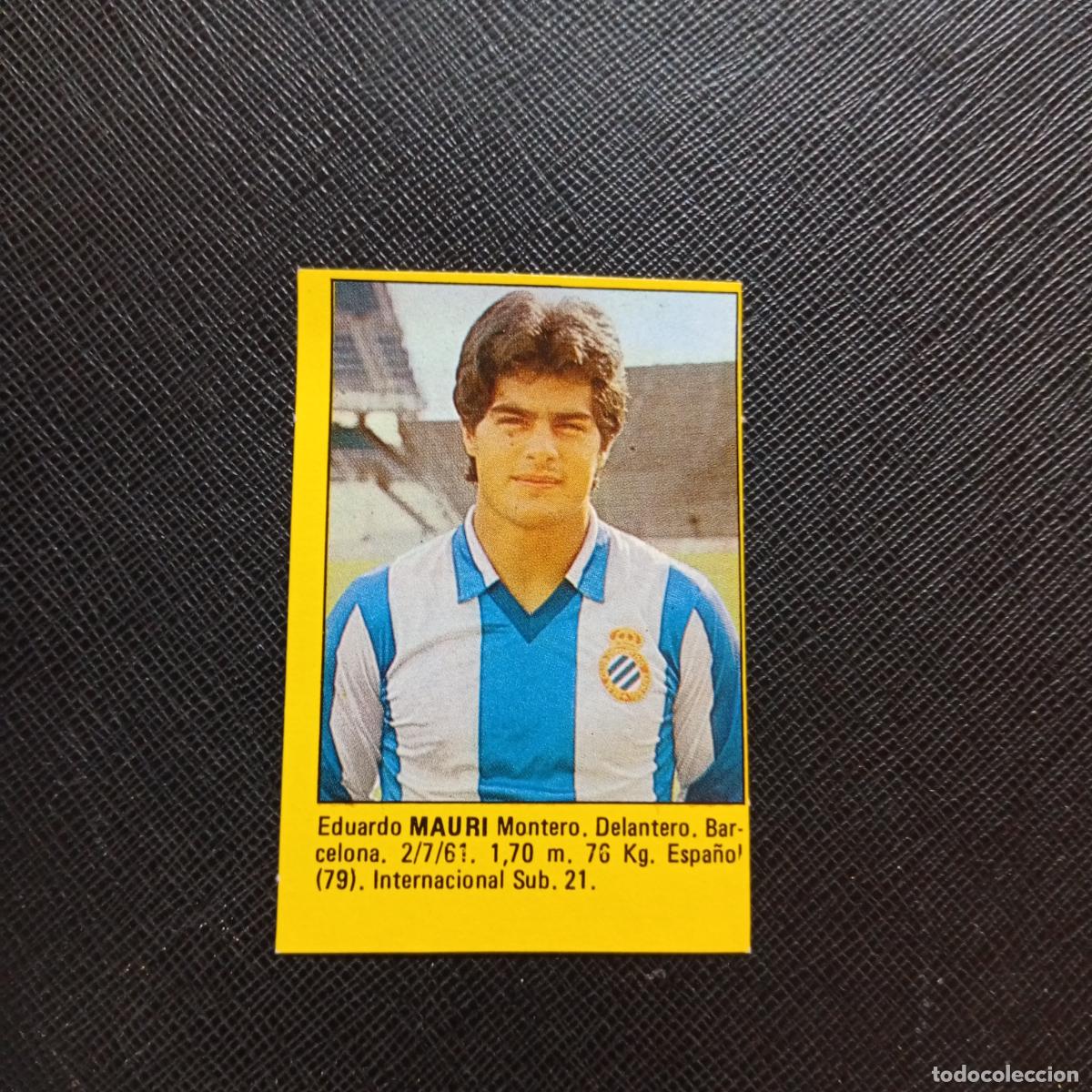 Figurine di Calcio: MAURI ESPA&Ntilde;OL CROMO SUPER ROLLAN 1984 CROMO FUTBOL LIGA 84 - DESPEGADO - A149 PG6