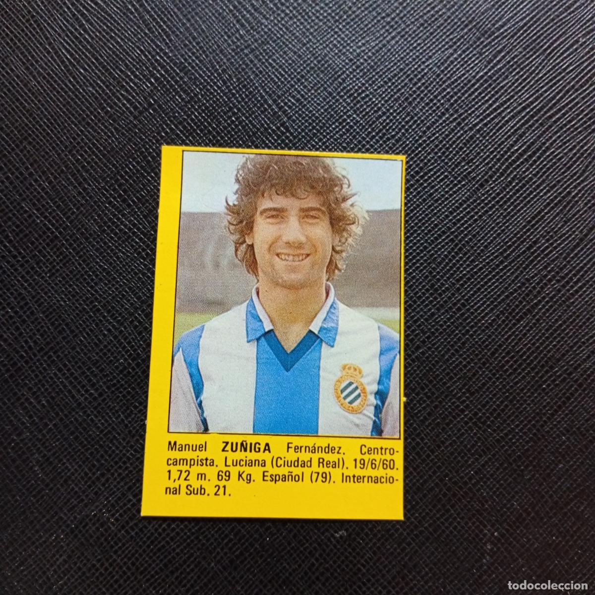 Figurine di Calcio: ZU&Ntilde;IGA ESPA&Ntilde;OL CROMO SUPER ROLLAN 1984 CROMO FUTBOL LIGA 84 - DESPEGADO - A149 PG6