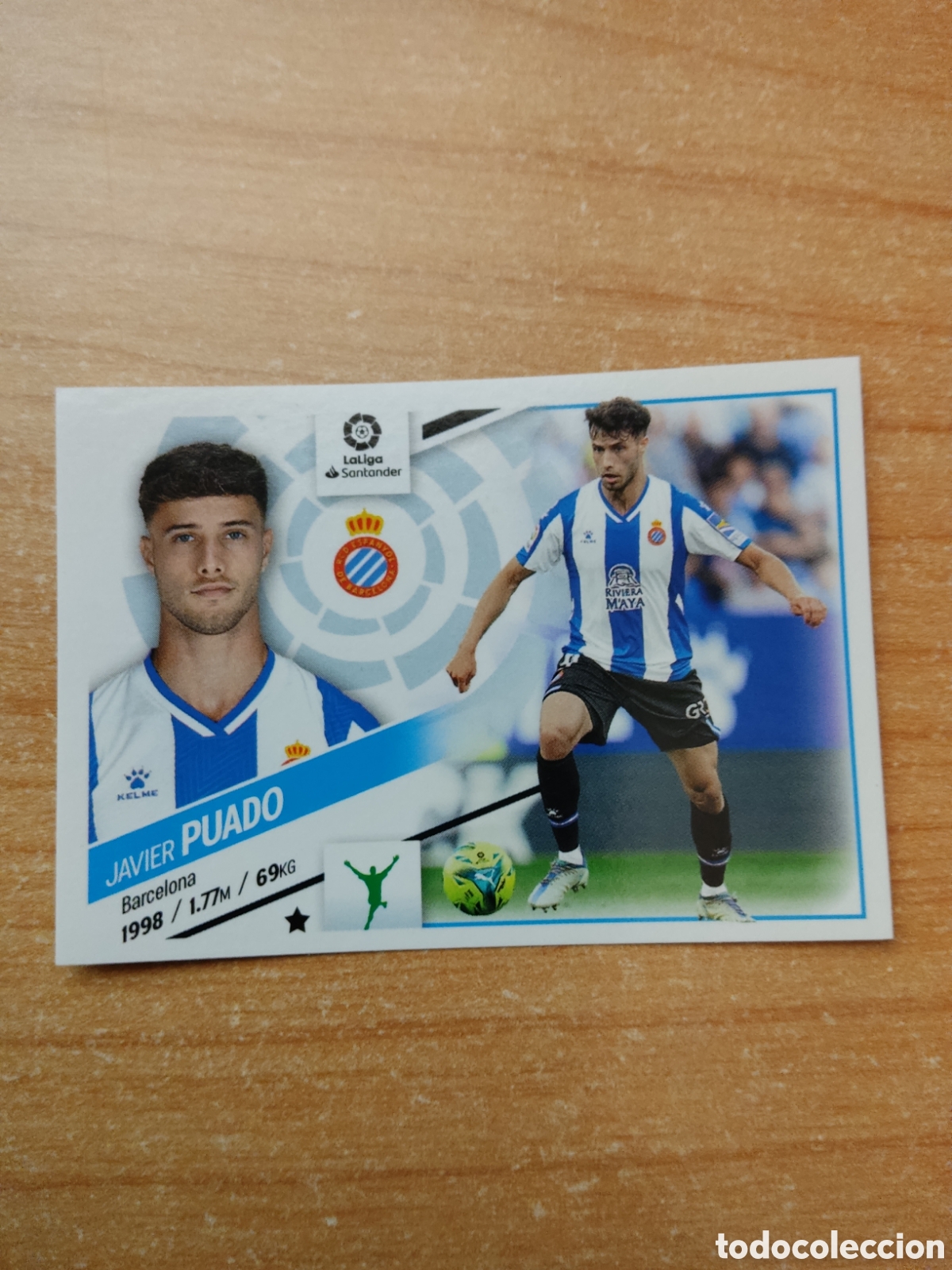 Figurine di Calcio: 20 JAVI PUADO ESPANYOL LIGA ESTE 2022 2023