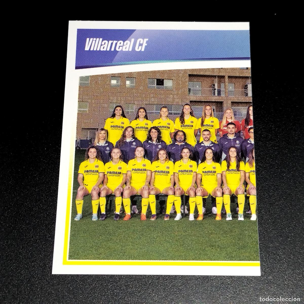 Figurine di Calcio: N&ordm; 48 EQUIPO PLANTILLA VILLARREAL CROMOS FINETWORK LIGA F FEMENINA PANINI 2022 2023 22 23