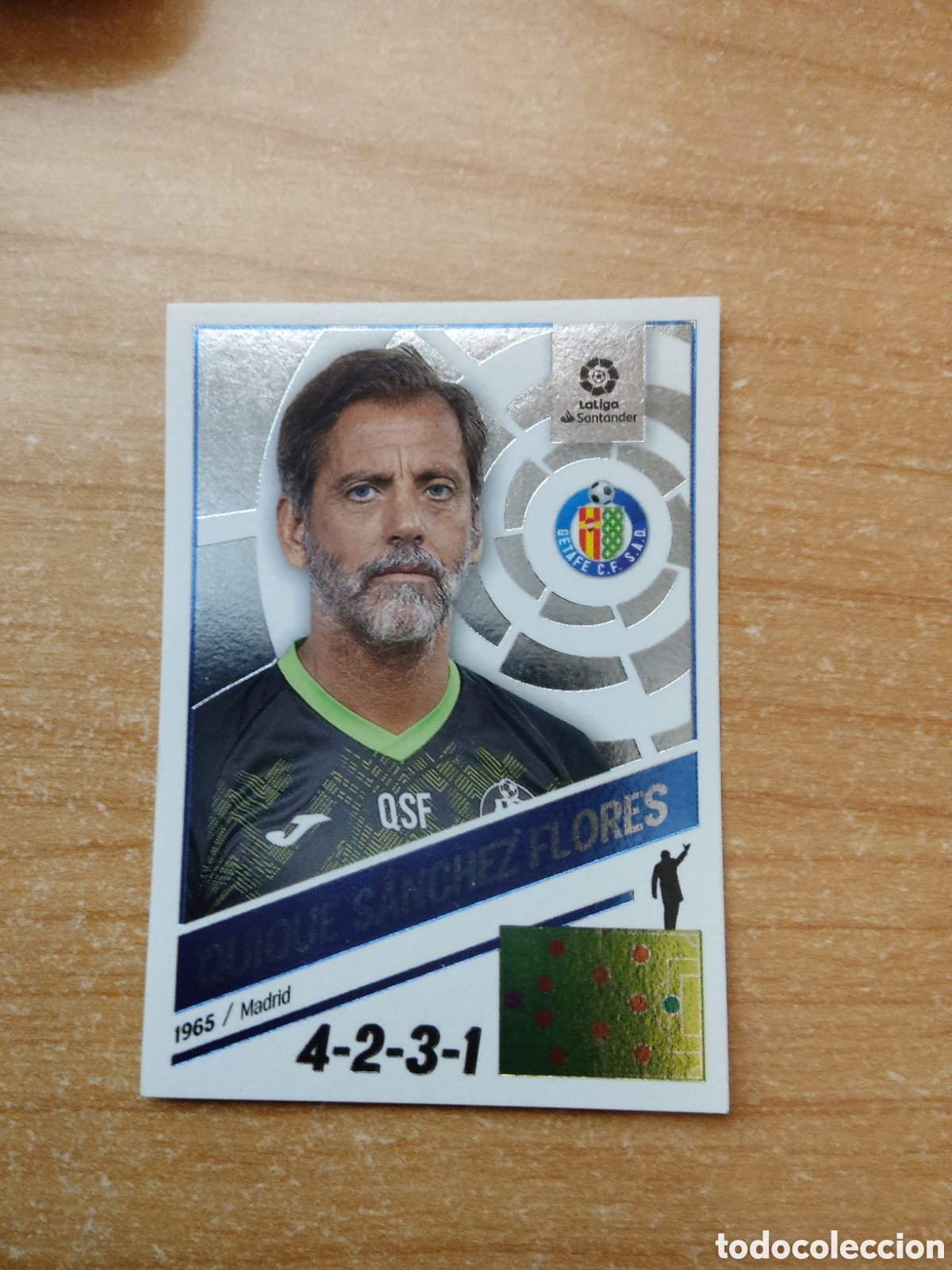 Cromos de f&uacute;tbol: 2 QUIQUE SANCHEZ FLORES GETAFE LIGA ESTE 2022 2023
