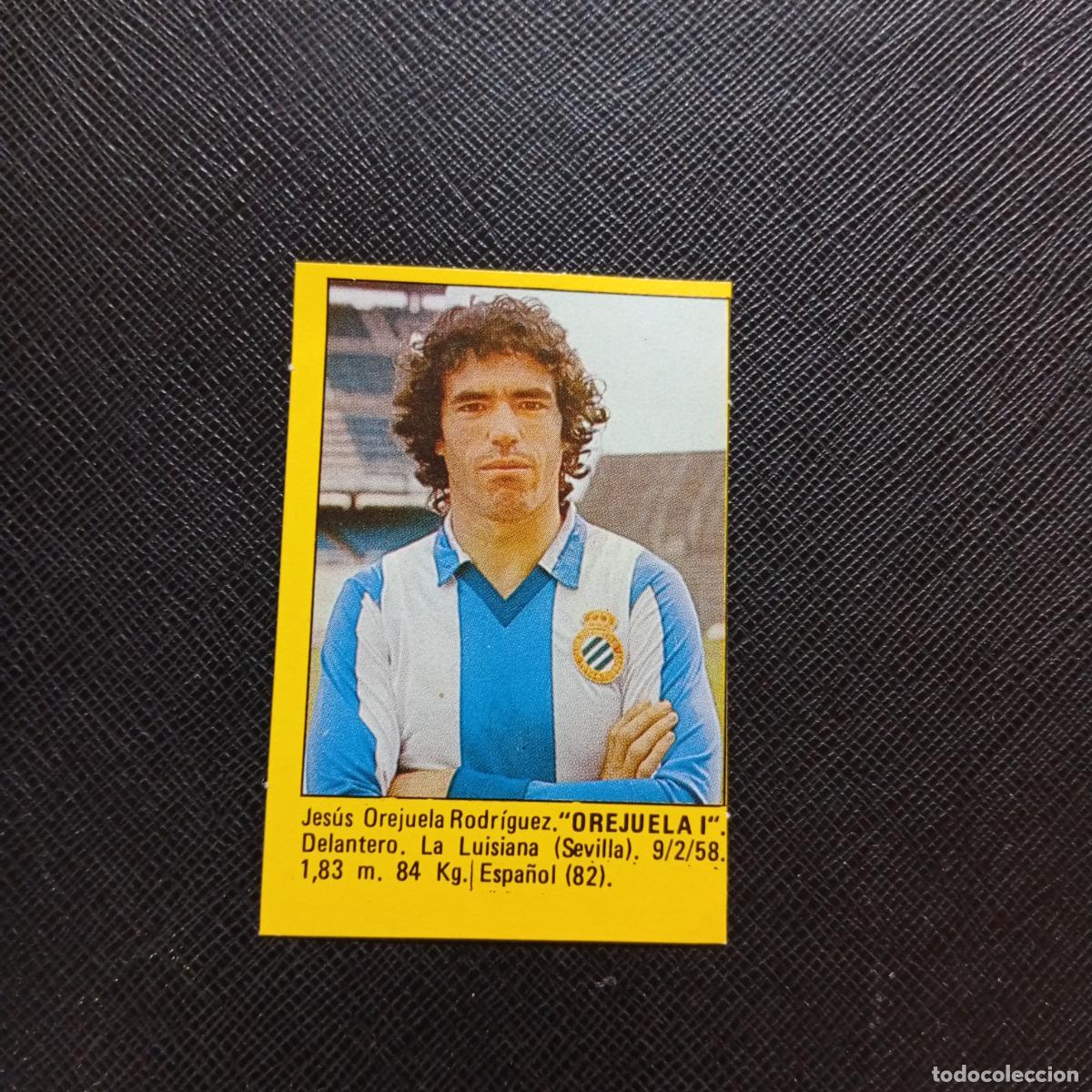 Cromos de f&uacute;tbol: OREJUELA I ESPA&Ntilde;OL CROMO SUPER ROLLAN 1984 CROMO FUTBOL LIGA 84 - DESPEGADO - A149 PG6