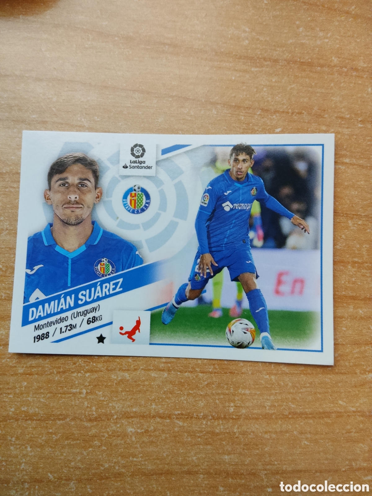 Cromos de f&uacute;tbol: 5 DAMIAN SUAREZ GETAFE LIGA ESTE 2022 2023