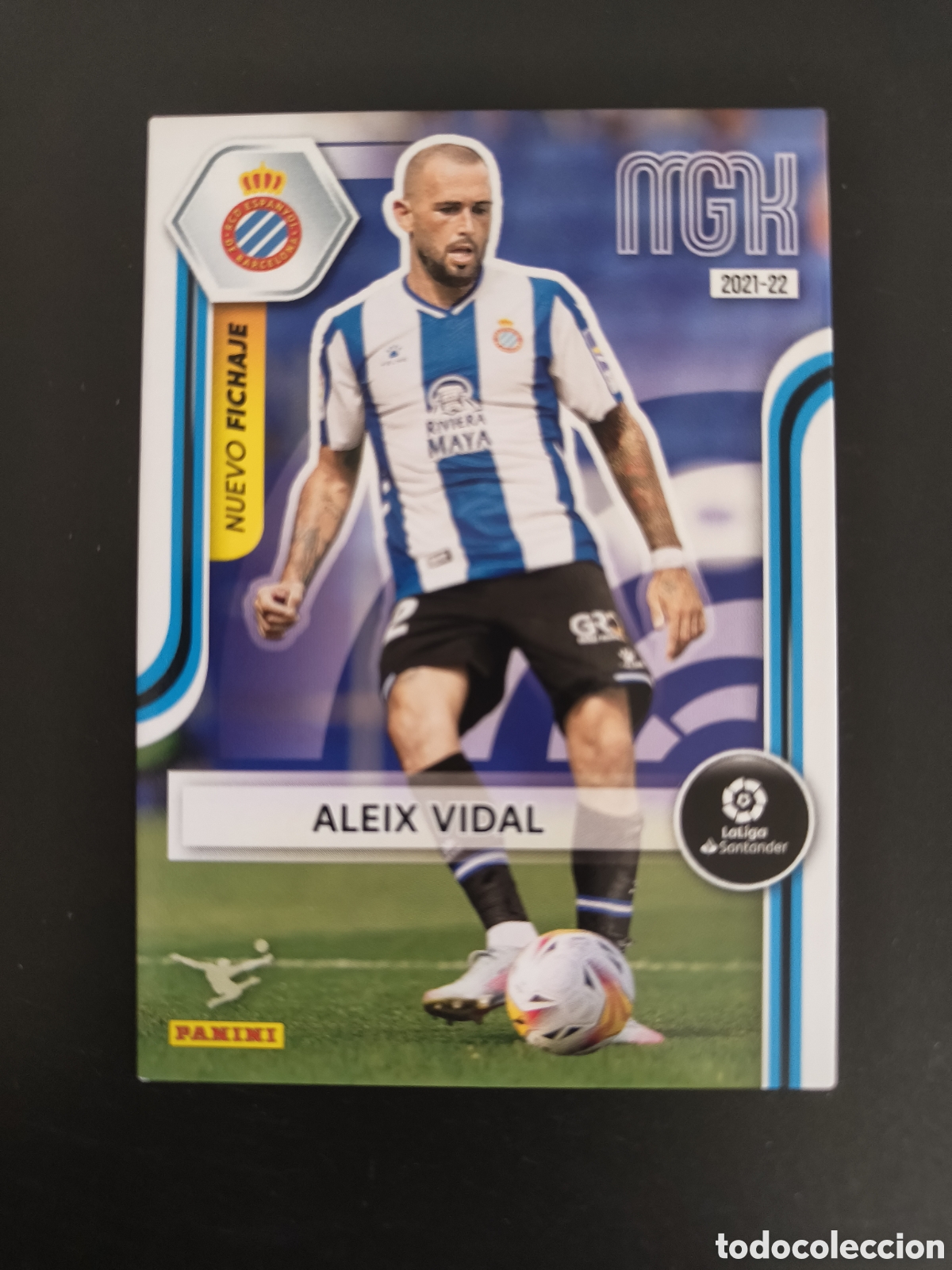Cromos de f&uacute;tbol: Megacracks 2021/22 467 Aleix Vidal Espanyol Nuevo Fichaje