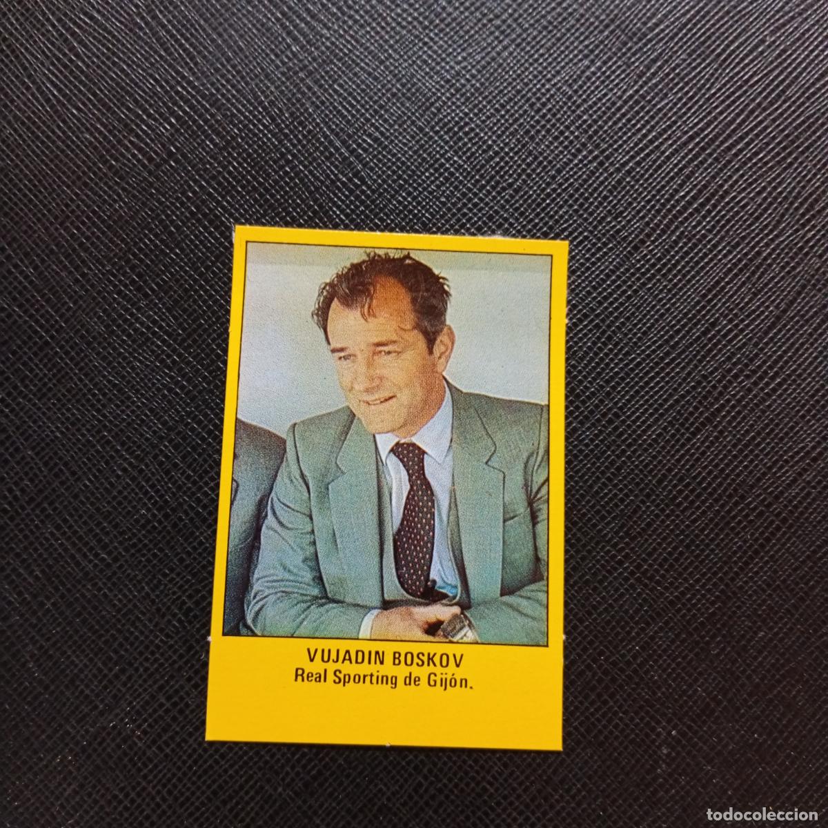 Cromos de f&uacute;tbol: VUJADIN BOSKOV SPORTING GIJON CROMO SUPER ROLLAN 1984 CROMO FUTBOL LIGA 84 - DESPEGADO - A149 PG7