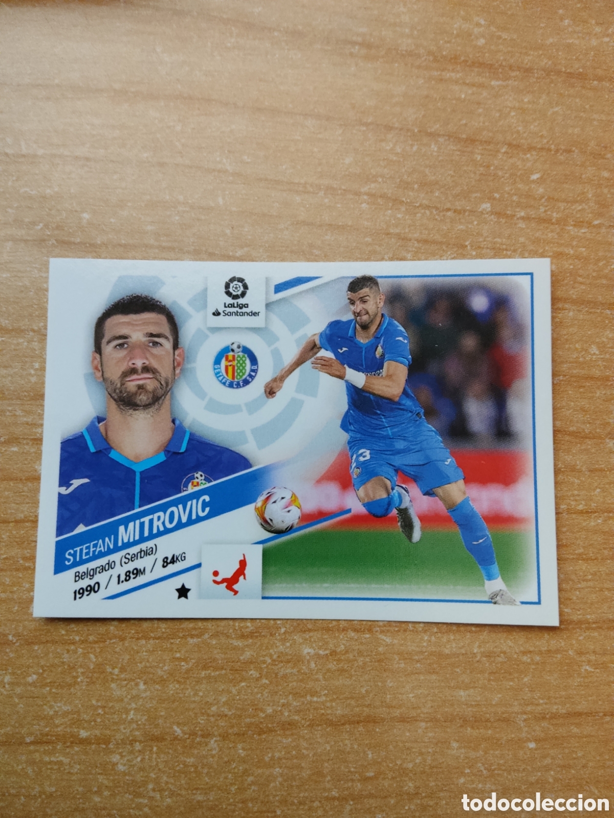 Cromos de f&uacute;tbol: 8 MITROVIC GETAFE LIGA ESTE 2022 2023