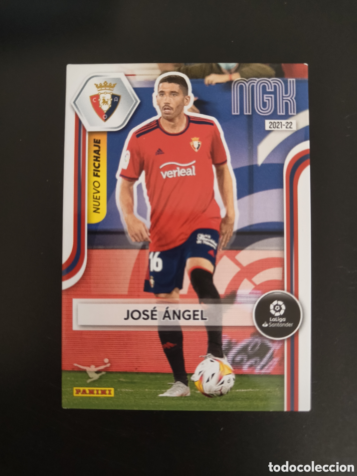Cromos de f&uacute;tbol: Megacracks 2021/22 466 Jose Angel Osasuna Nuevo Fichaje