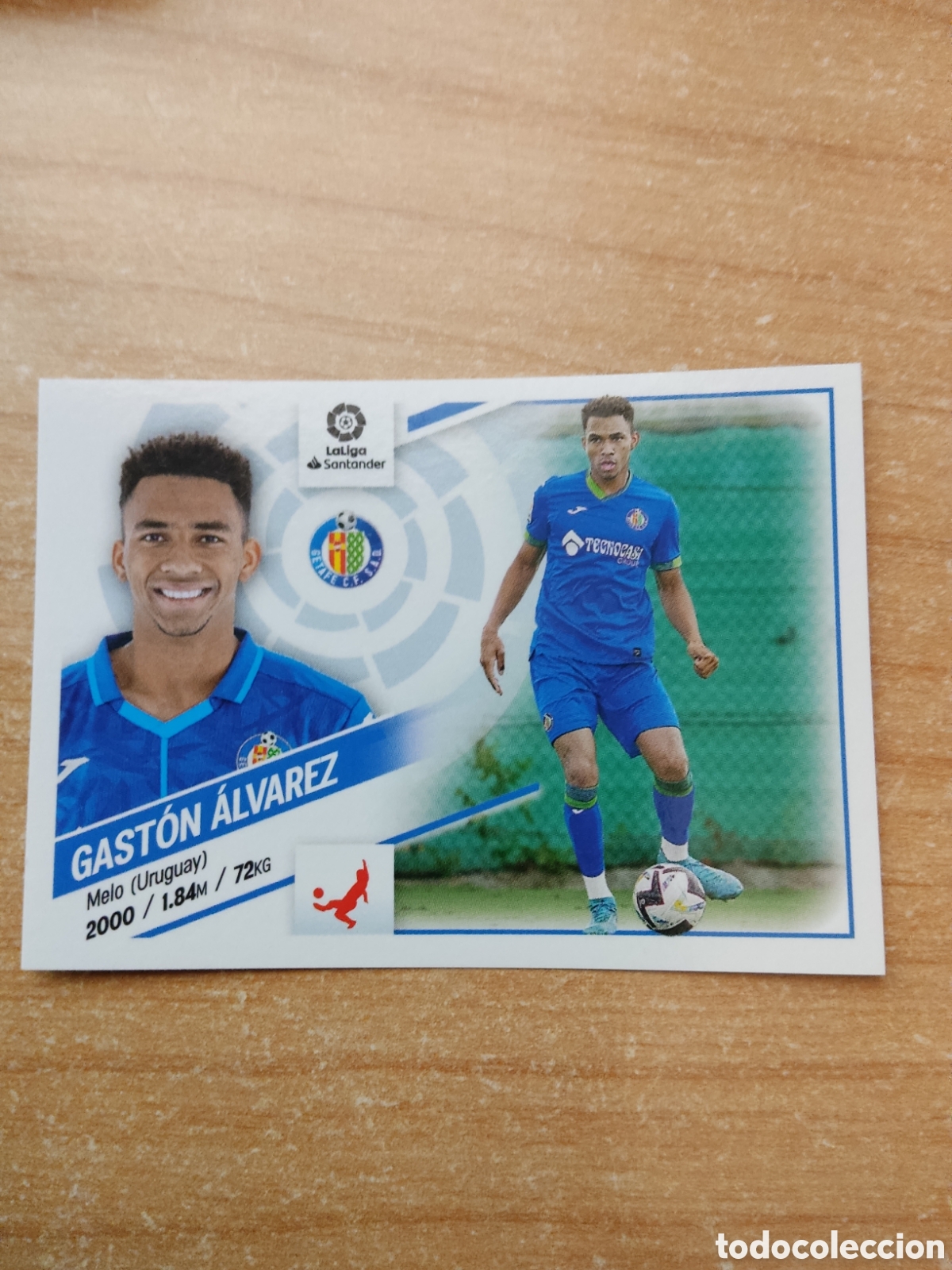 Cromos de f&uacute;tbol: 9 GASTON ALVAREZ GETAFE LIGA ESTE 2022 2023