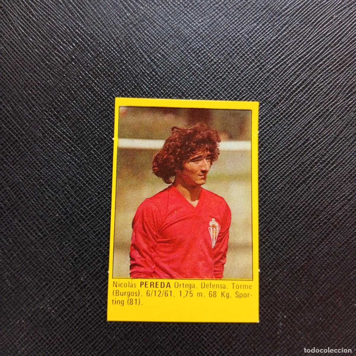 Cromos de f&uacute;tbol: PEREDA SPORTING GIJON CROMO SUPER ROLLAN 1984 CROMO FUTBOL LIGA 84 - DESPEGADO - A149 PG7