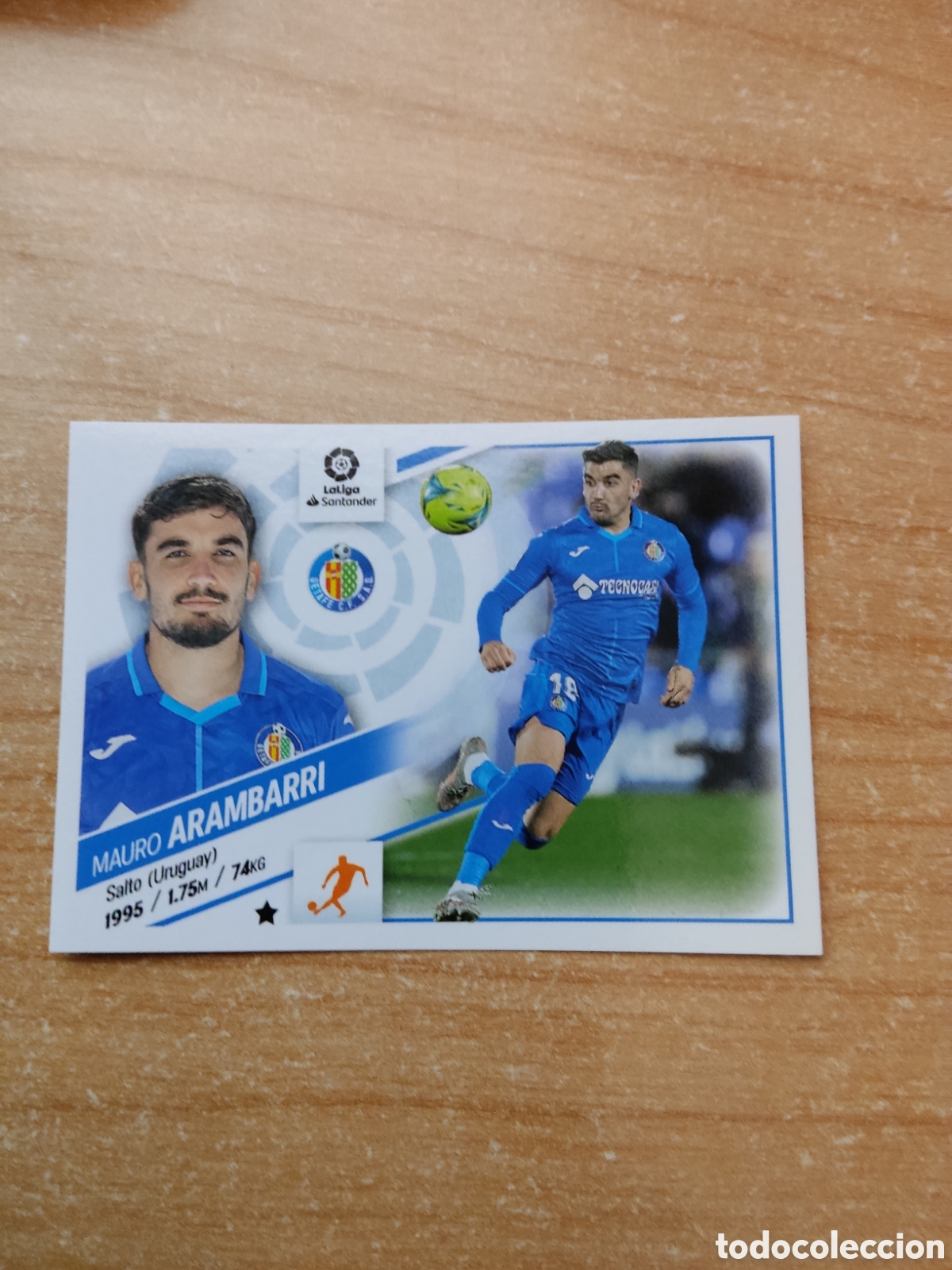 Cromos de f&uacute;tbol: 12 MAURO ARAMBARRI GETAFE LIGA ESTE 2022 2023