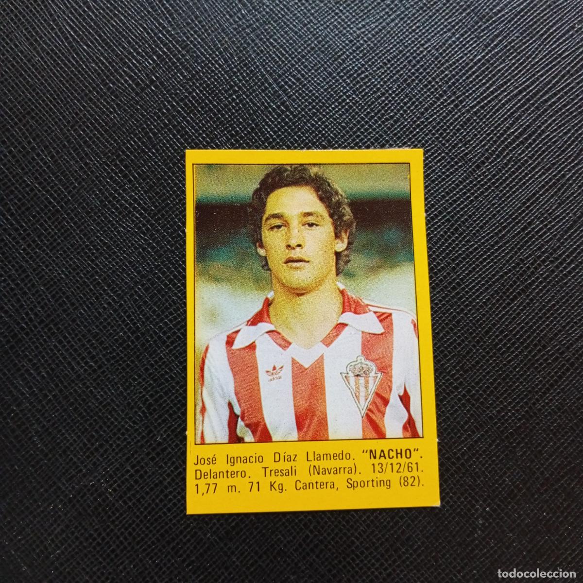 Cromos de f&uacute;tbol: NACHO SPORTING GIJON CROMO SUPER ROLLAN 1984 CROMO FUTBOL LIGA 84 - DESPEGADO - A149 PG7