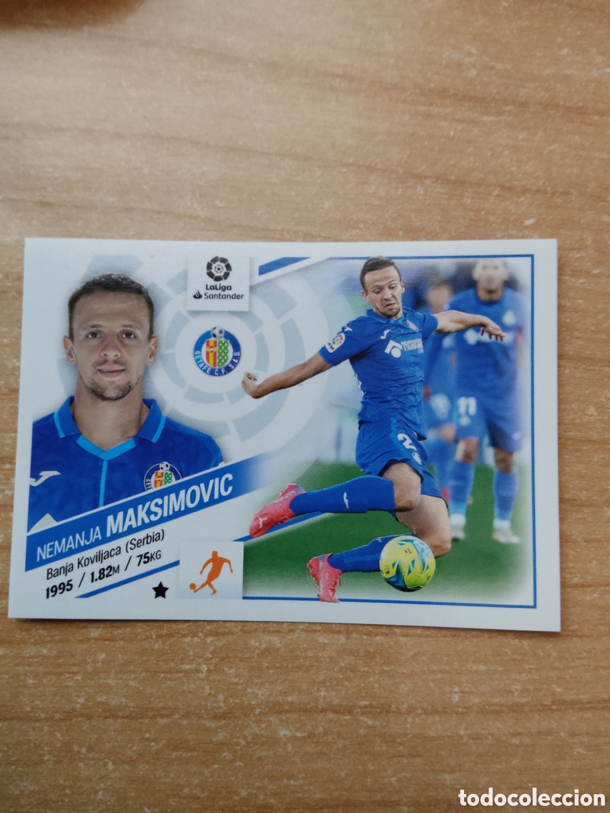 Cromos de Futebol: 13 MAKSIMOVIC GETAFE LIGA ESTE 2022 2023