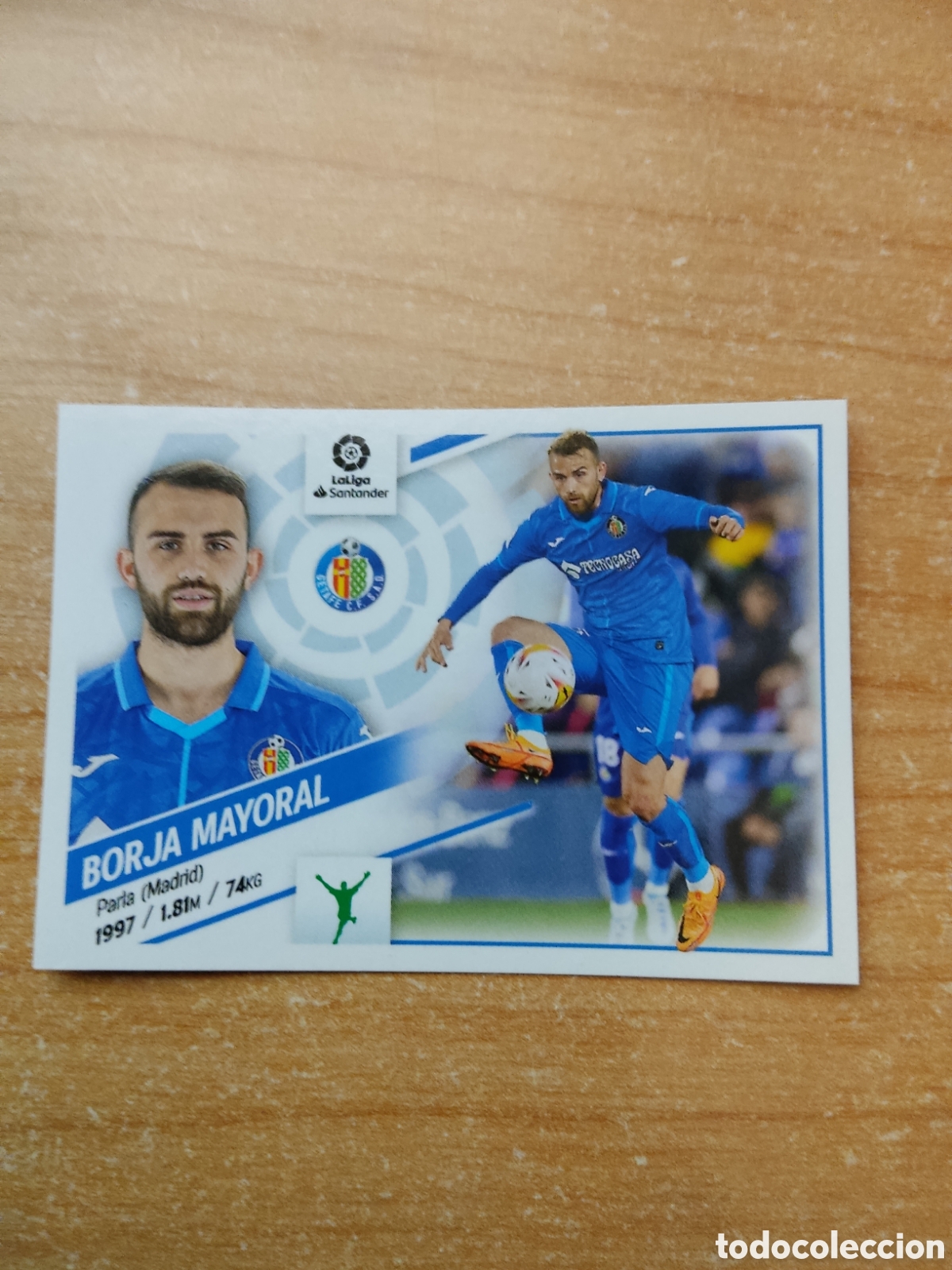 Figurine di Calcio: 18 BORJA MAYORAL GETAFE LIGA ESTE 2022 2023