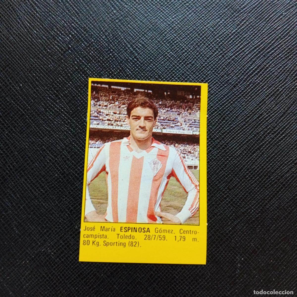 Figurine di Calcio: ESPINOSA SPORTING GIJON CROMO SUPER ROLLAN 1984 CROMO FUTBOL LIGA 84 - DESPEGADO - A149 PG7