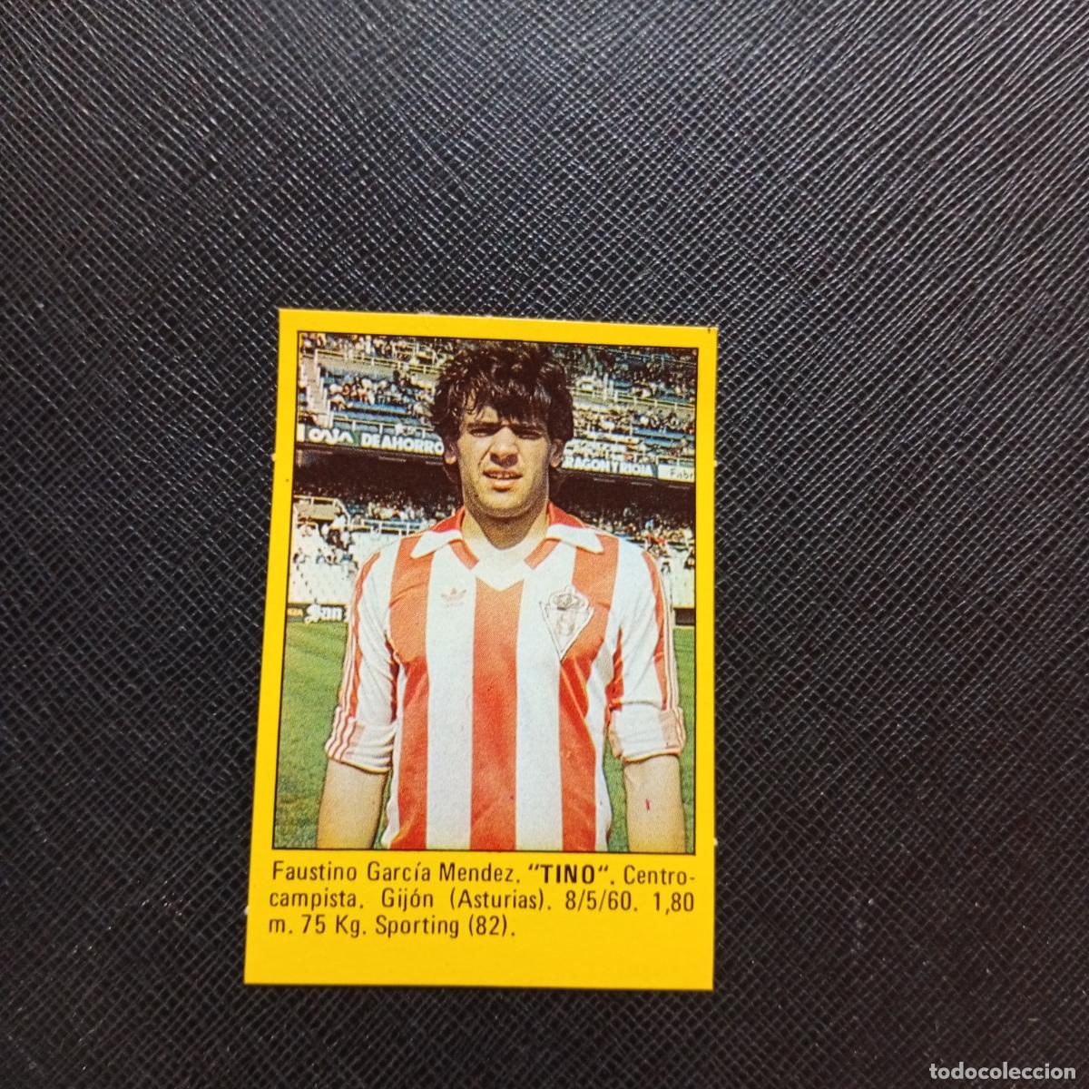 Figurine di Calcio: TINO SPORTING GIJON CROMO SUPER ROLLAN 1984 CROMO FUTBOL LIGA 84 - DESPEGADO - A149 PG7