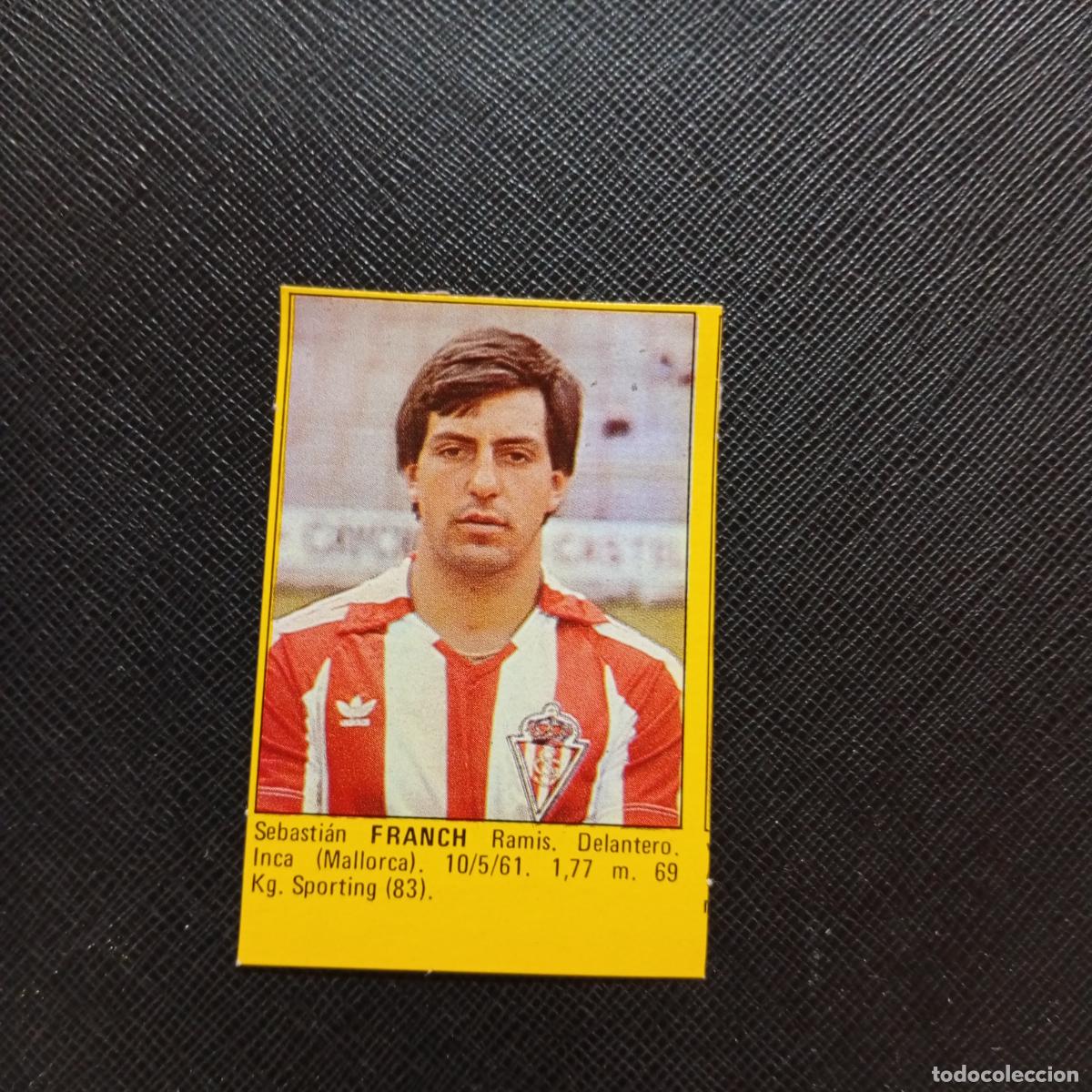 Cromos de f&uacute;tbol: FRANCH SPORTING GIJON CROMO SUPER ROLLAN 1984 CROMO FUTBOL LIGA 84 - DESPEGADO - A149 PG8