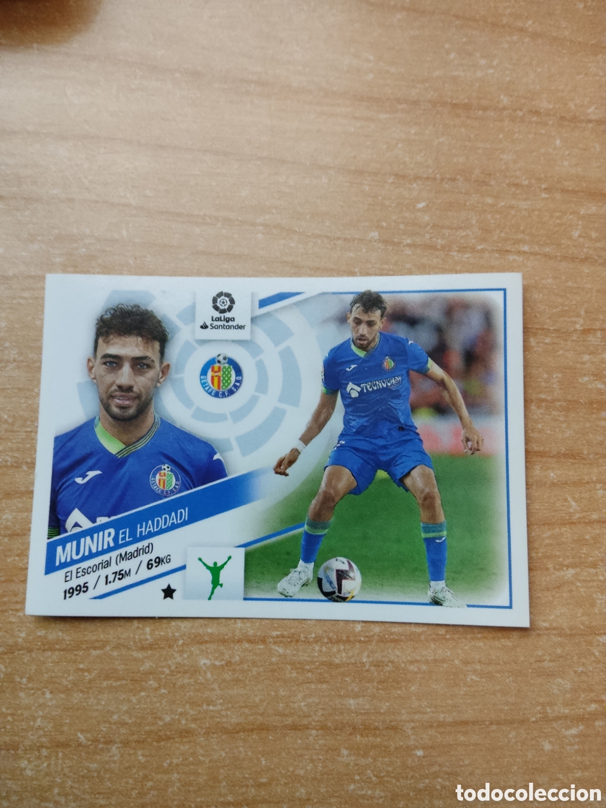 Cromos de f&uacute;tbol: 58 MUNIR ULTIMO FICHAJE GETAFE LIGA ESTE 2022 2023