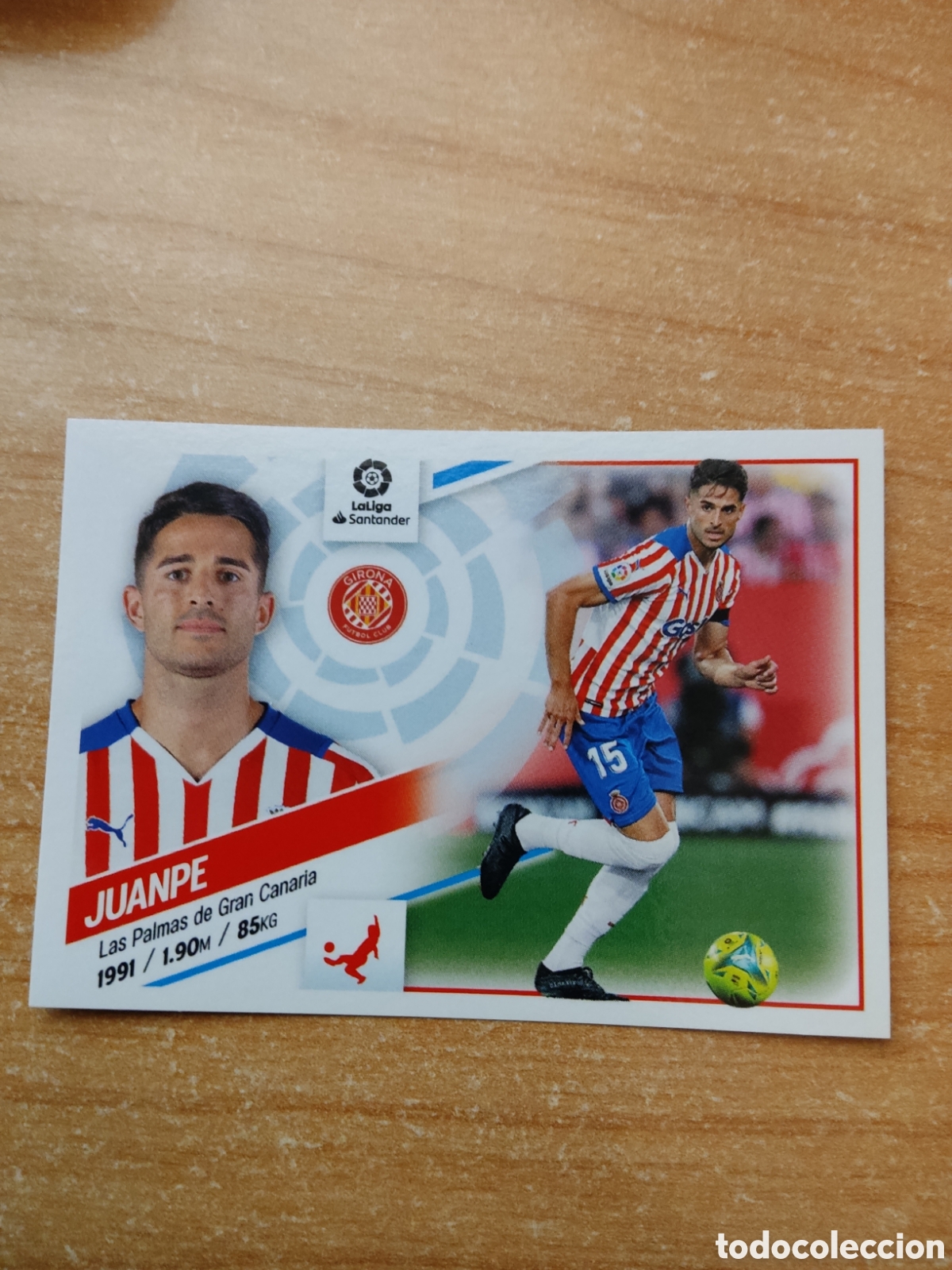 Football Stickers: 7 JUANPE GIRONA LIGA ESTE 2022 2023