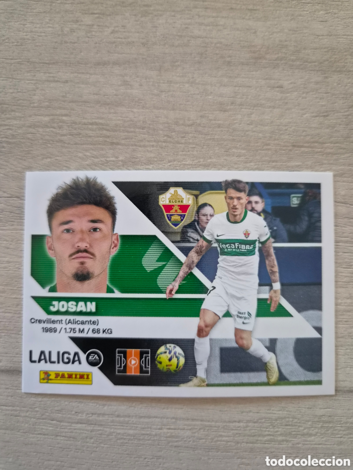 Football Stickers: N&deg;15 Elche Josan Liga Este 26/27