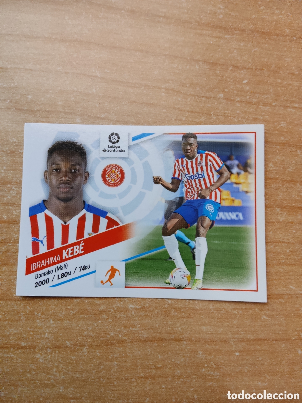 Figurine di Calcio: 11 IBRAHIMA KEBE GIRONA LIGA ESTE 2022 2023