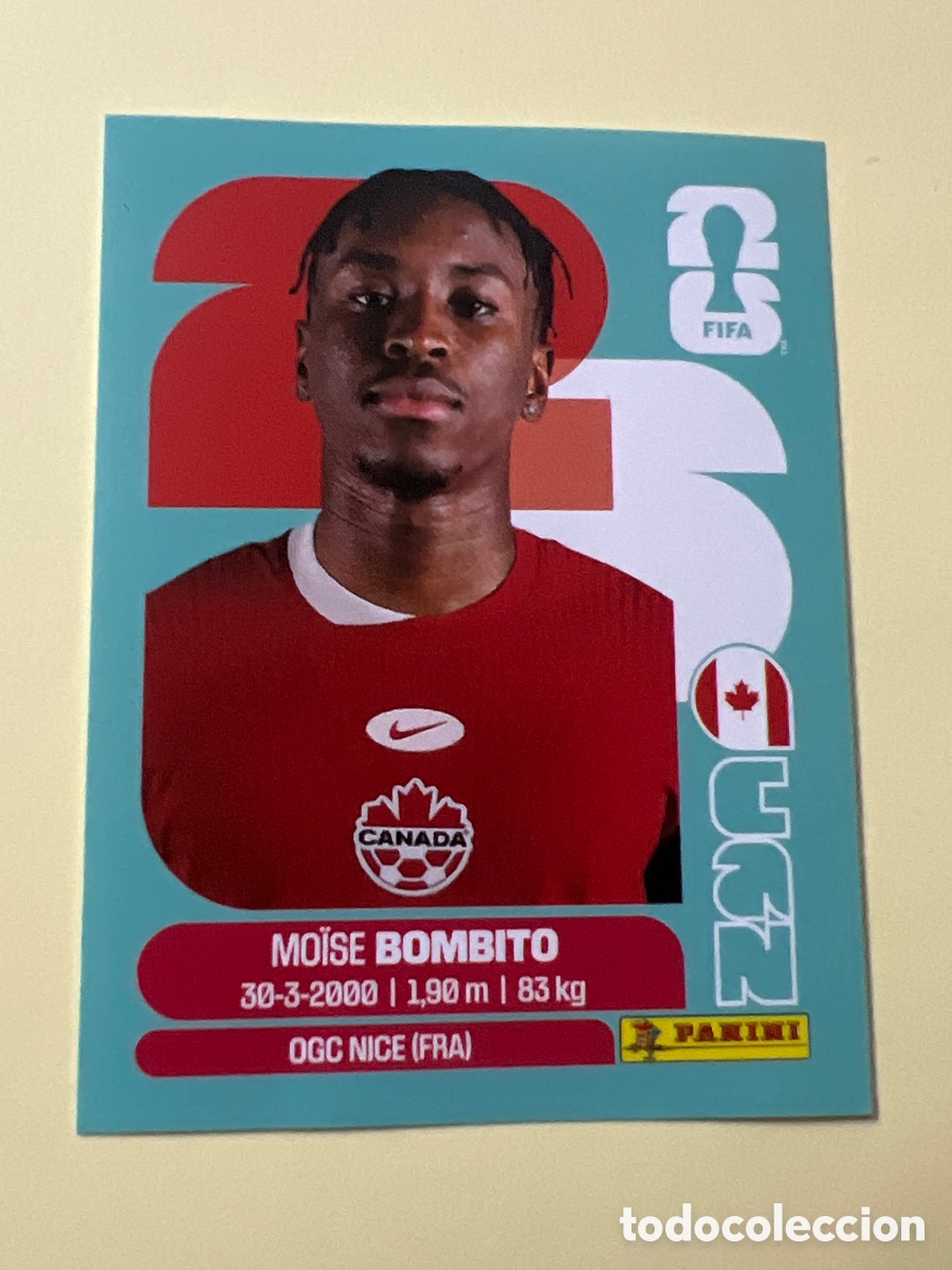 Figurine di Calcio: C5543. Canada numero 8 cromo panini Mundial Fifa World Cup 2026
