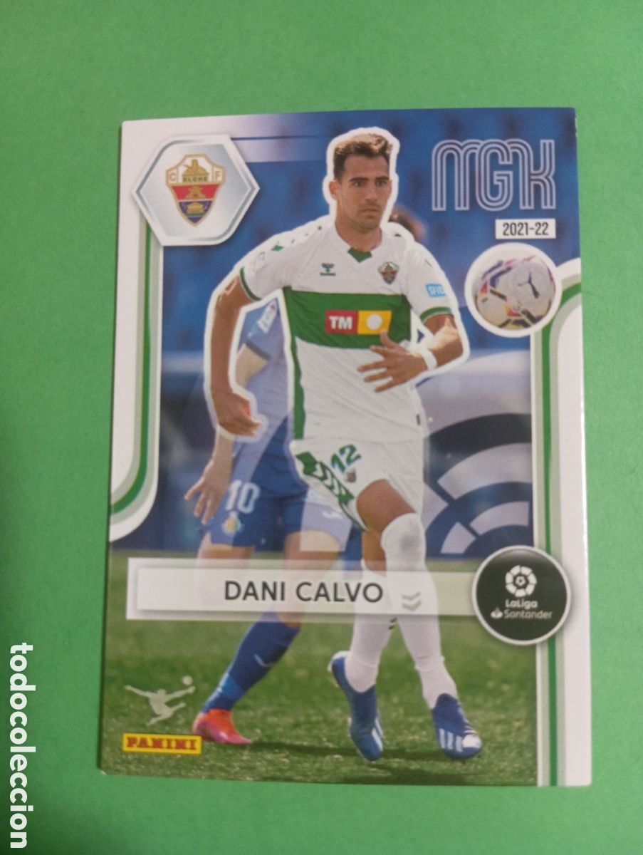 Figurine di Calcio: Dani Calvo Elche n&deg;131 / PANINI MEGACRACKS 2021/2022