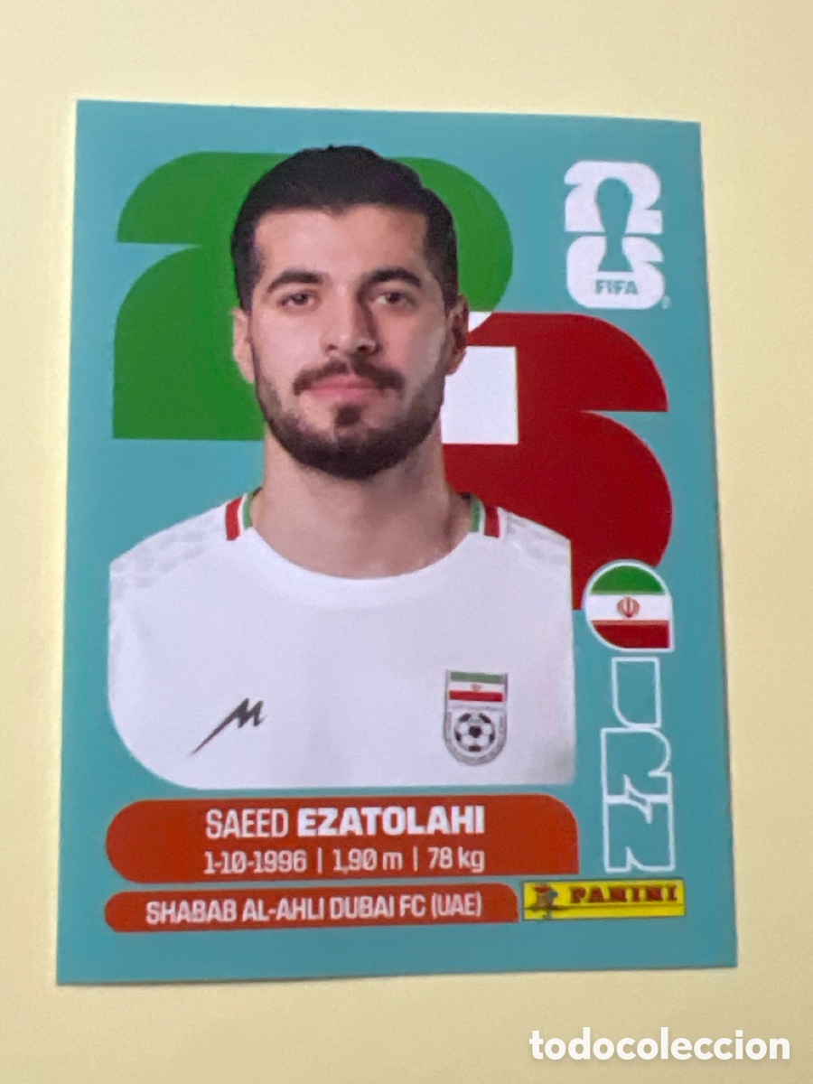 Cromos de f&uacute;tbol: C5549. CROMO FIFA WORLD CUP 2026. PANINI. SAEED EZTOLAHI. IRN 11