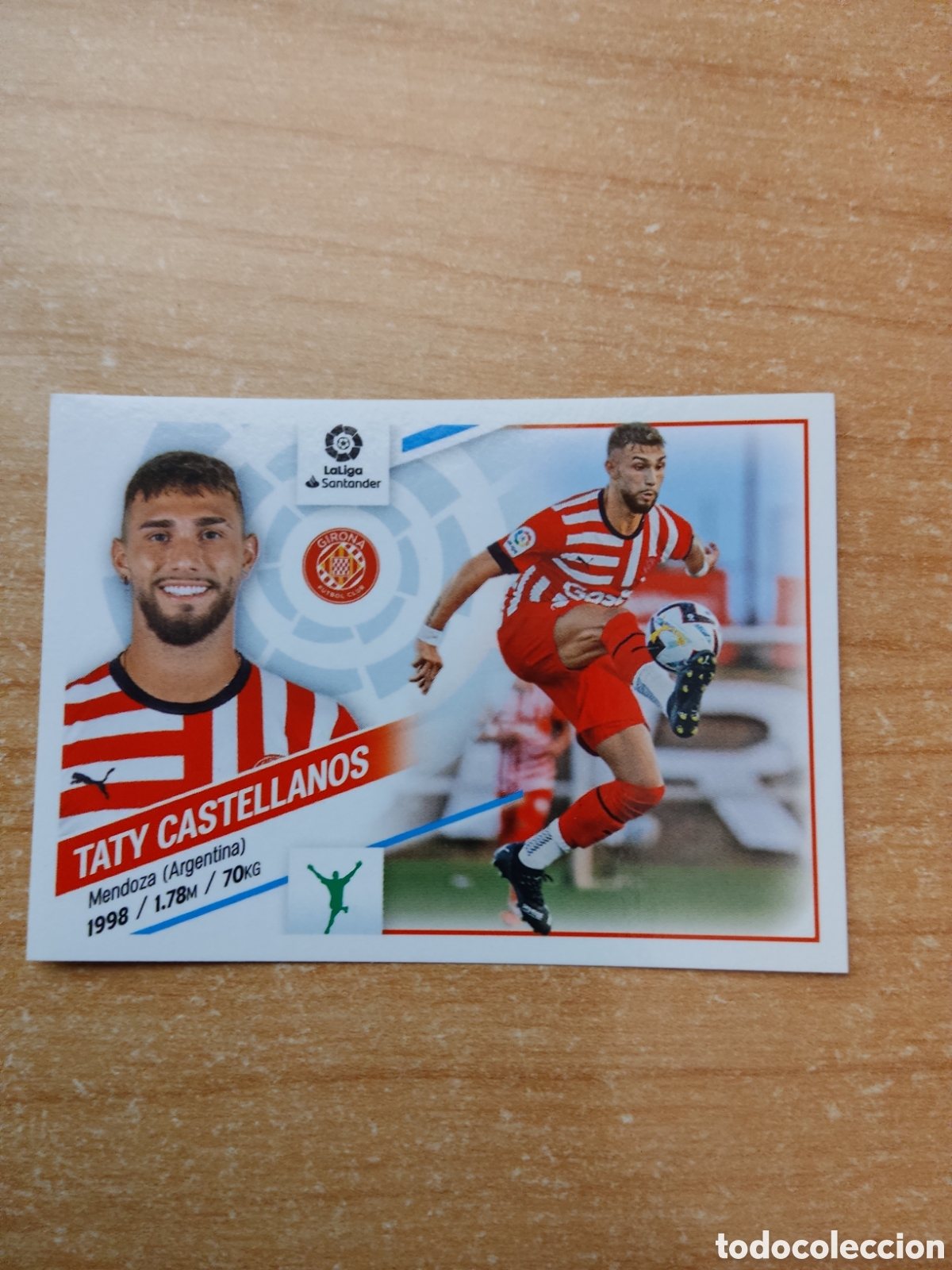 Cromos de f&uacute;tbol: 15 TATY CASTELLANOS ULTIMO FICHAJE GIRONA LIGA ESTE 2022 2023