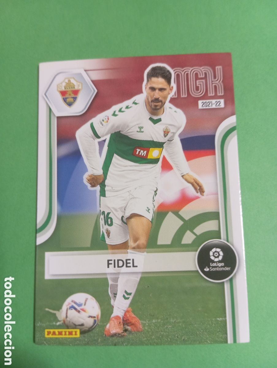 Cromos de f&uacute;tbol: Fidel Elche n&deg;138 / PANINI MEGACRACKS 2021/2022