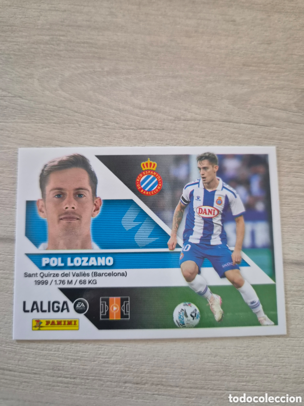 Cromos de f&uacute;tbol: N&deg;11 Espanyol Pol Lozano Liga Este 26/27