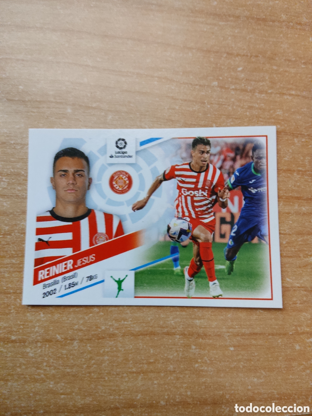 Cromos de f&uacute;tbol: 36 REINIER JESUS ULTIMO FICHAJE GIRONA LIGA ESTE 2022 2023