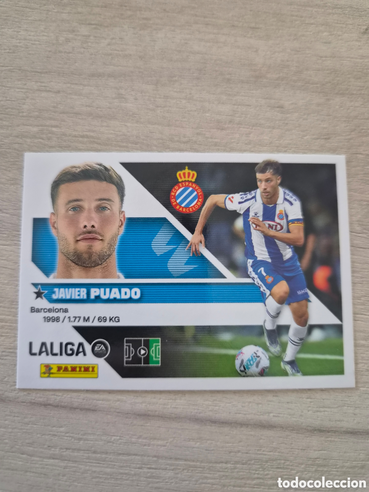 Cartes &agrave; collectionner de Football: N&deg;18 Espanyol Puado Liga Este 26/27