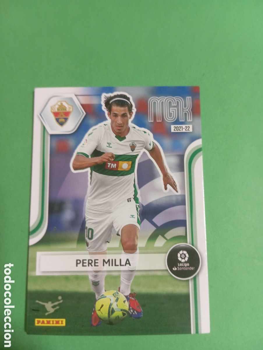Cromos de f&uacute;tbol: Pere Milla Elche n&deg;142 / PANINI MEGACRACKS 2021/2022