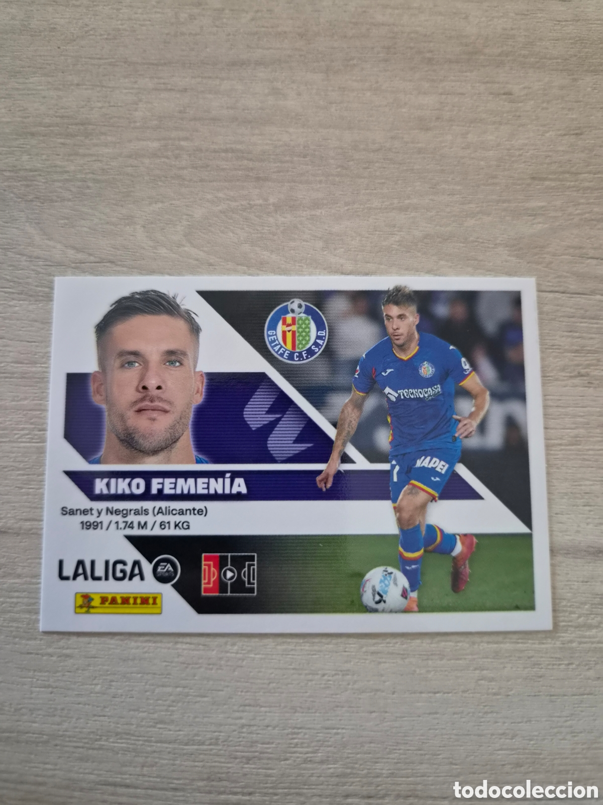 Cromos de f&uacute;tbol: N&deg;5 Getafe Kiko Femenia Liga Este 26/27