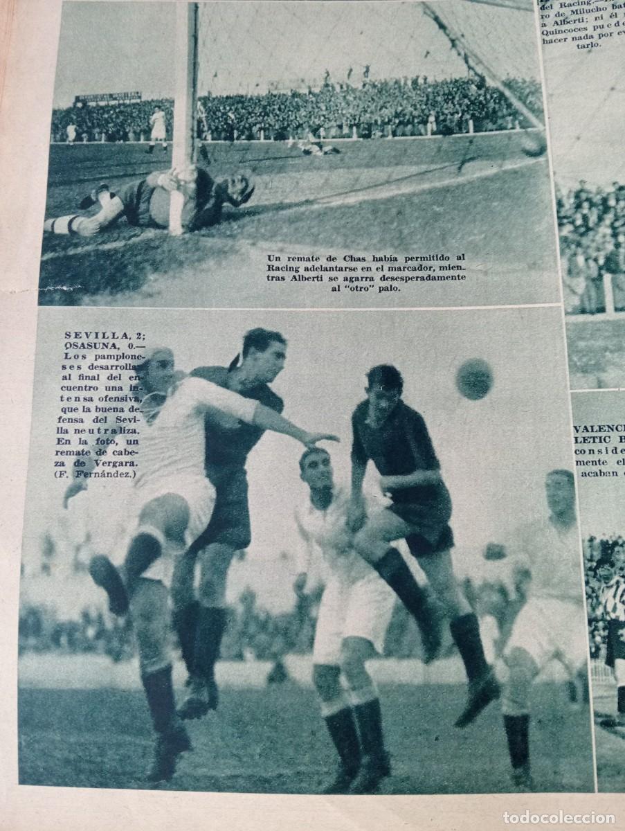 Figurine di Calcio: REVISTA 1936 OSASUNA UNION DE TENERIFE PUIGVERT CARENAS SAGUNTO GRANOLLERS GANDESA MATADEPERA